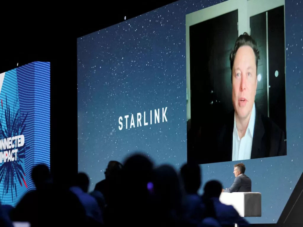Elon Musk rilis Starlink V2 tahun depan. (REUTERS/Nacho Doce)