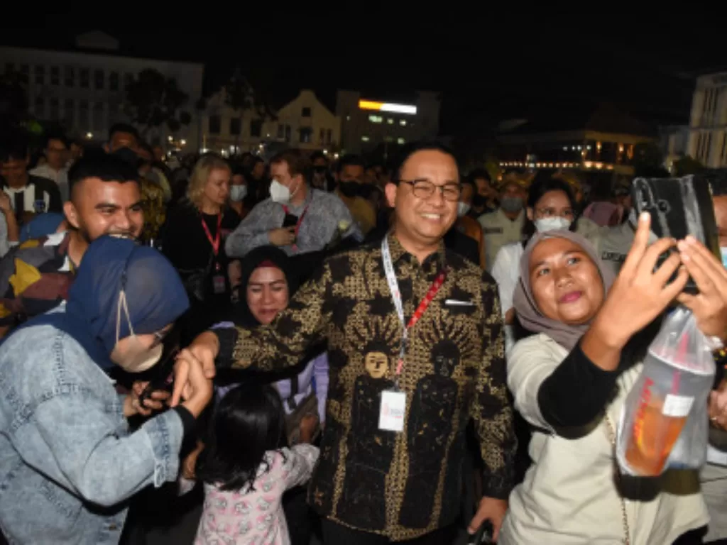 Gubernur DKI Jakarta Anies Baswedan. (ANTARA FOTO/Indrianto Eko Suwarso)