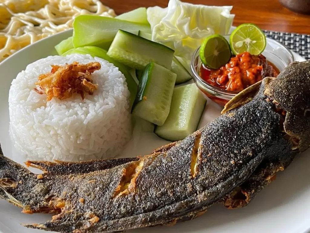 Nasi ikan lele (Instagram/henyvandernol)
