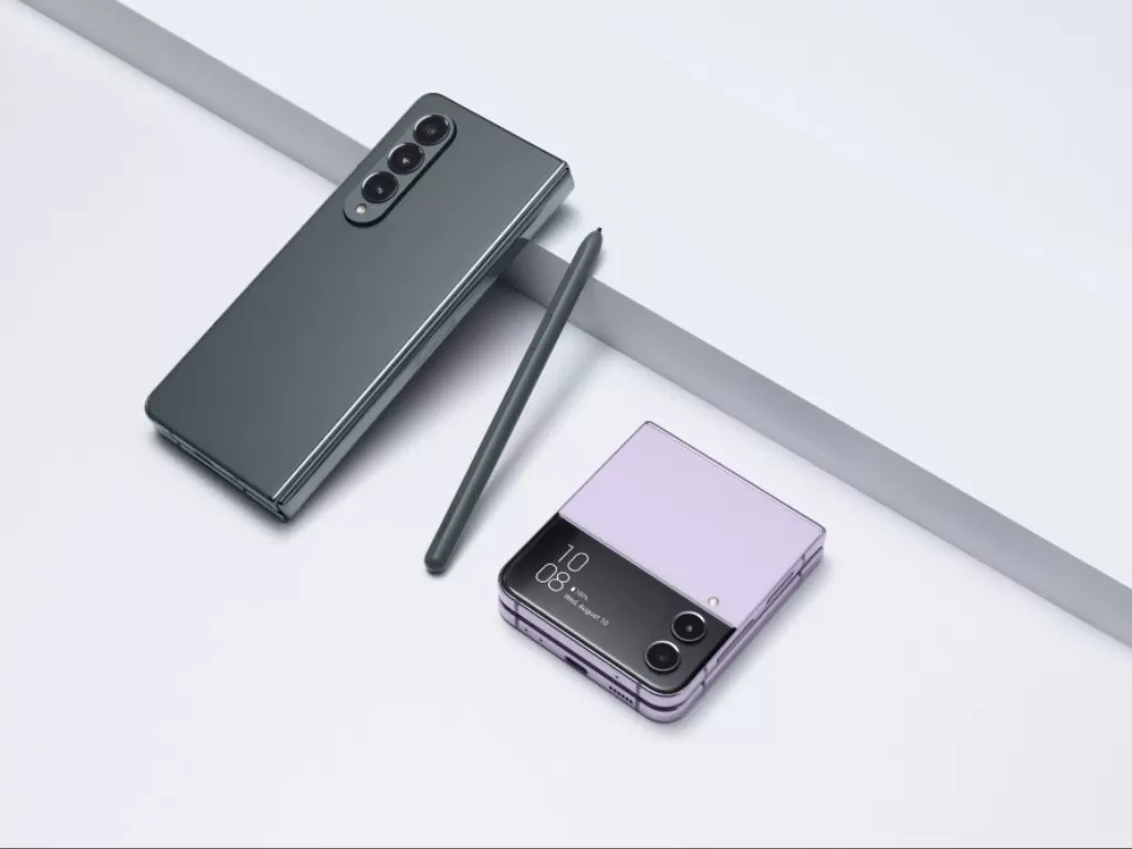 Samsung resmi rilis Galaxy Z Fold4 dan Z Flip4. (Dok. Samsung)