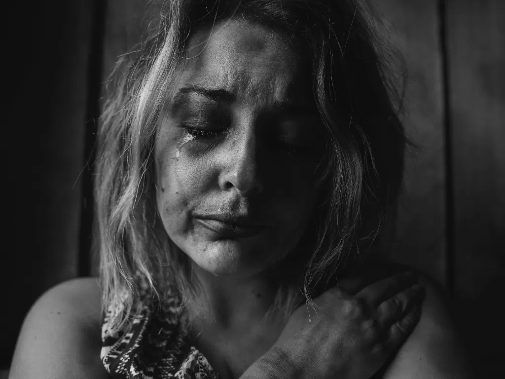 Ilustrasi wanita depresi. (Pexels/Kat Smith)