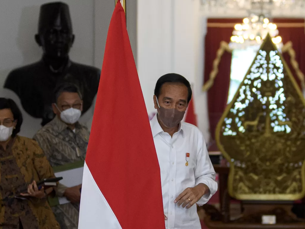 Presiden Joko Widodo. (ANTARA/Sigid Kurniawan)