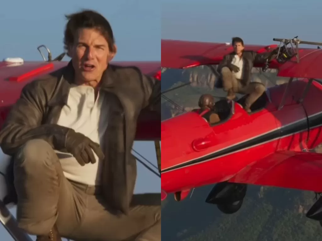 Tom Cruise kasih pesan kenapa dia sibuk, ternyata syuting film baru. (YouTube/aheartshapedgun)