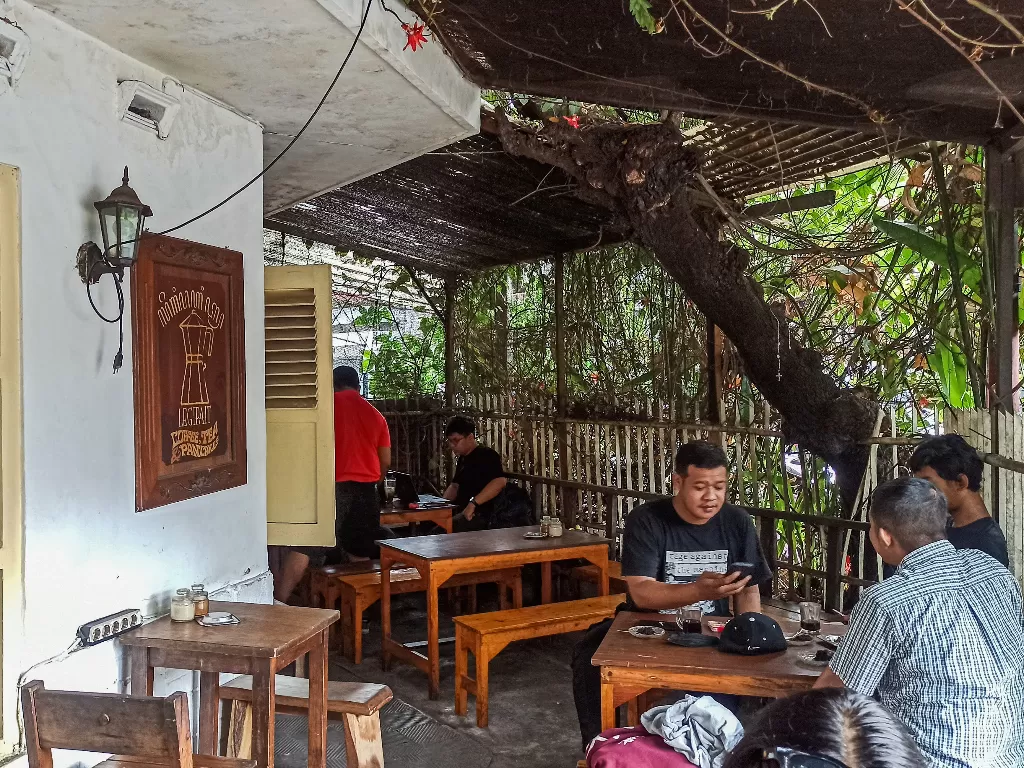 Kedai Kopi Legitpait, Malang. (Z Creators/Rani Rachmania)