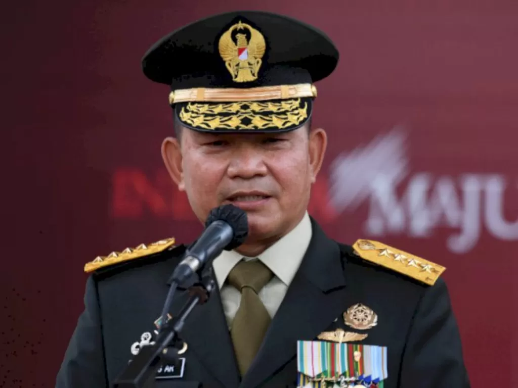 Kepala Staf Angkatan Darat (KSAD) Jenderal TNI Dudung Abdurachman. (Antara Foto)