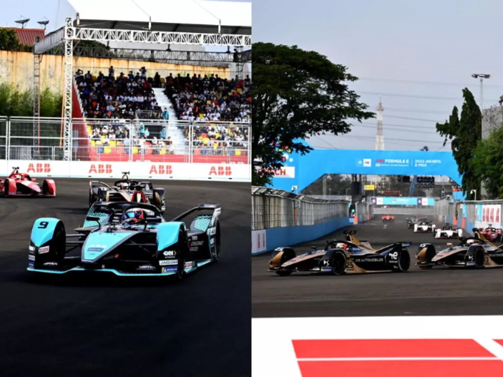 Kejuaraan Formula E di Jakarta. (Instagram/@jakartaeprixofficial)