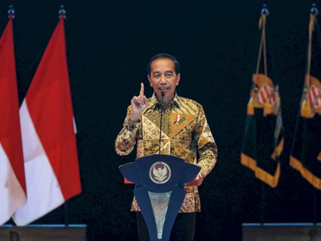 Presiden Joko Widodo (Jokowi). (ANTARA/Dhemas Reviyanto)