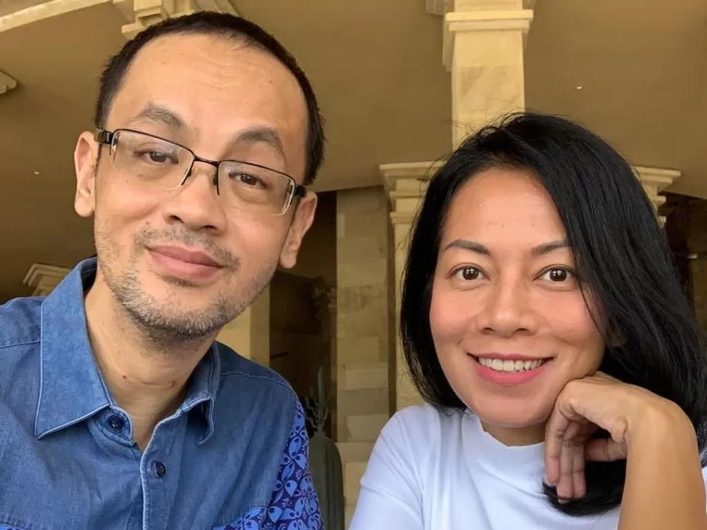 Reza Gunawan dan Dewi Lestari (Instagram@deelestari)