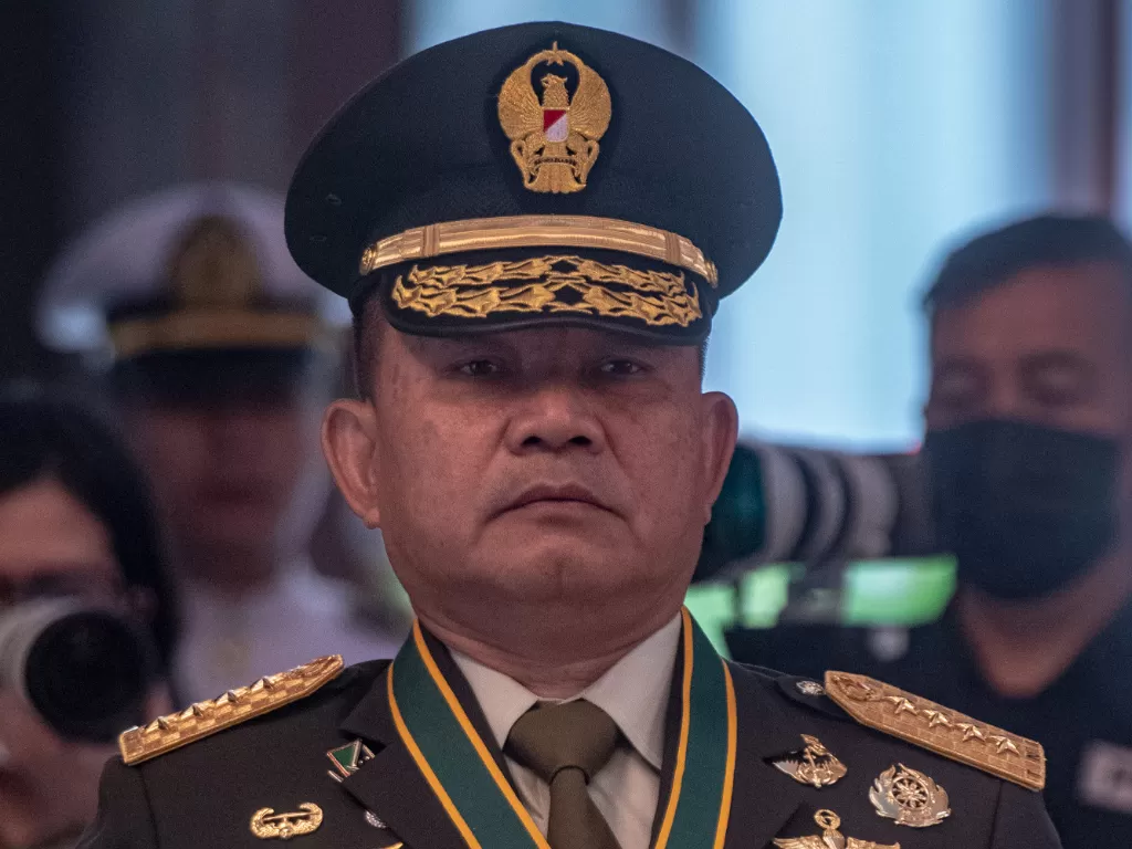 KASAD Jenderal TNI Dudung Abdurachman. (ANTARA/Muhammad Adimaja)