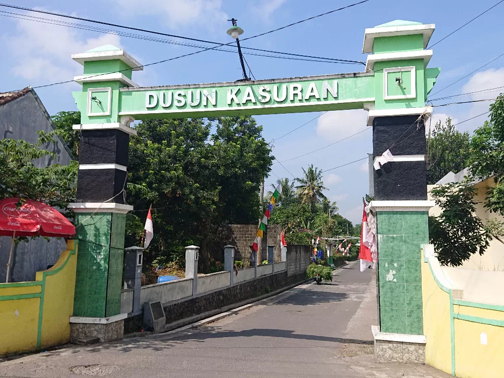Dusun Kasuran, Sleman, Yogyakarta. (Z Creators/Eko Haryanto)