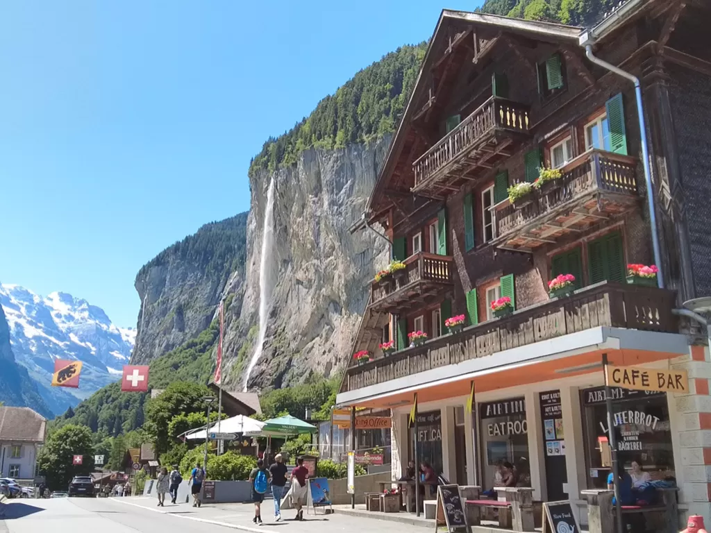 Indahnya Lauterbrunnen, wisata cantik di Swiss (Z Creators/Arnie Simanjuntak)