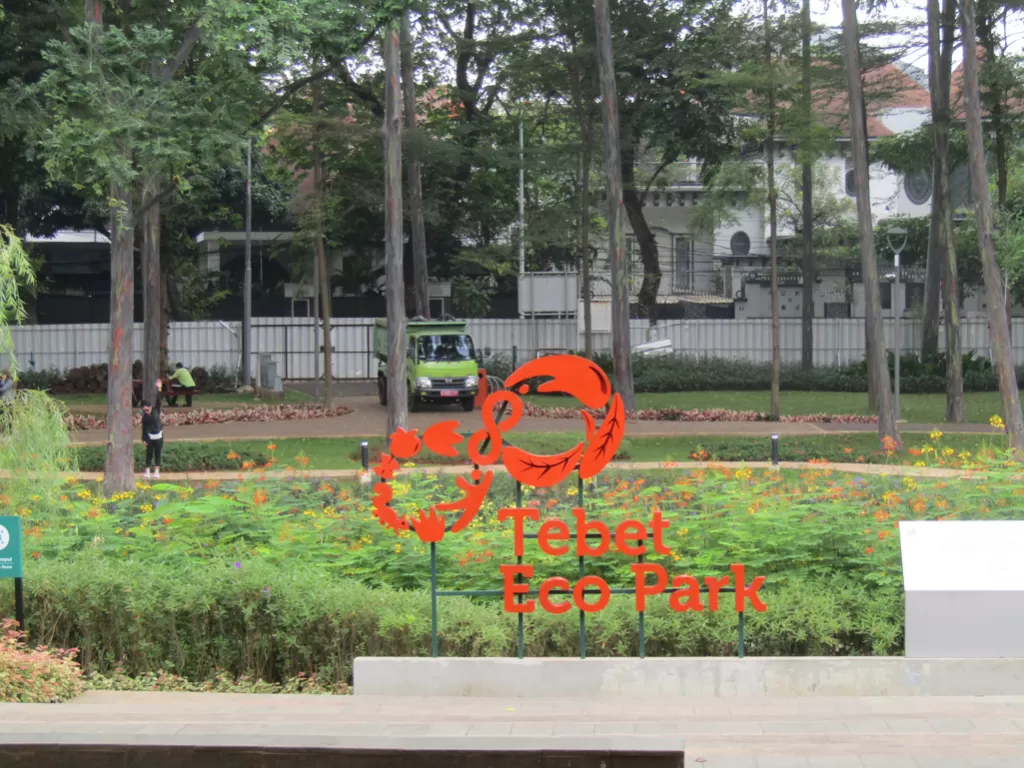 Taman kota yang sempat viral karena pengunjung membeludak (Z Creators/Vivi Sanusi)
