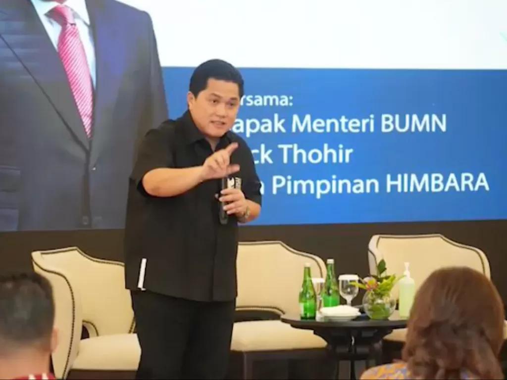 Menteri BUMN Erick Thohir (Instagram/erickthohir)