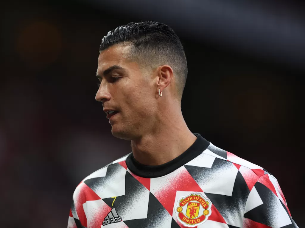 Pemain Manchester United, Cristiano Ronaldo (REUTERS/Phil Noble)