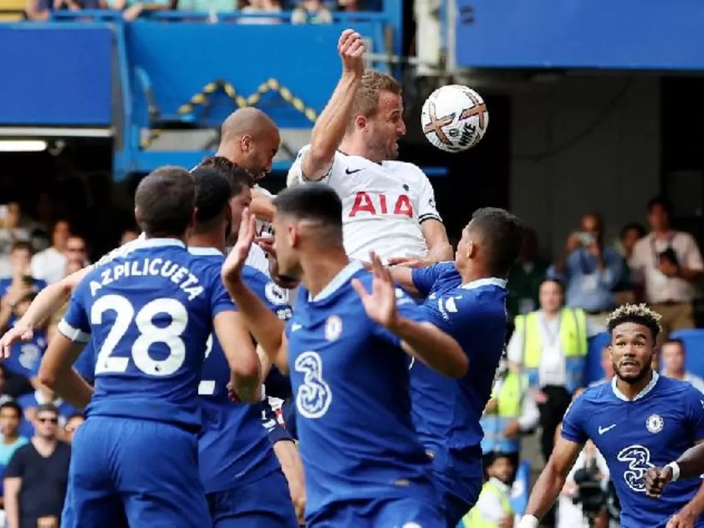 Chelsea vs Tottenham Hotspur di Liga Inggris 2022-2023 (REUTERS/Paul Childs)