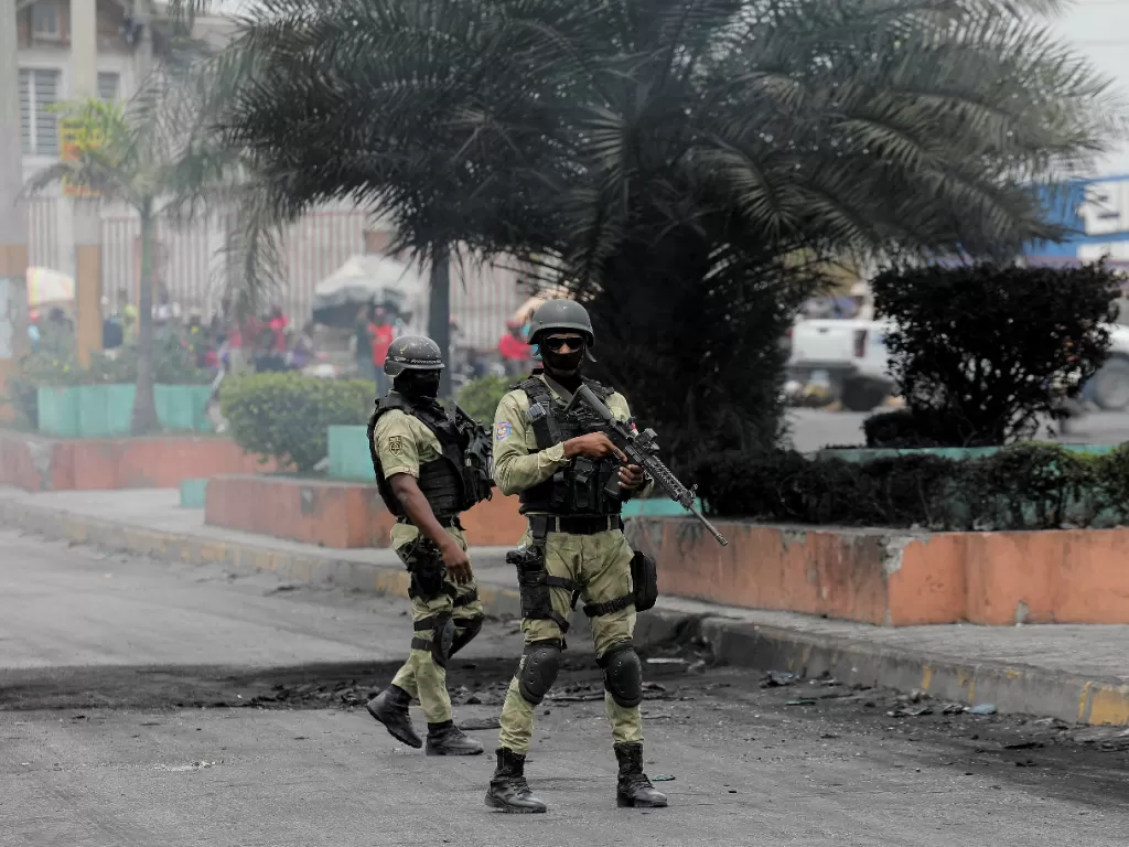 Dua jurnalis tewas saat sedang melakukan liputan di Cite Soeil, Port-au-Prince. (REUTERS/Ralph Tedy Erol)