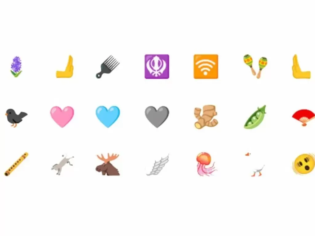 Emoji baru di Android. (Google)