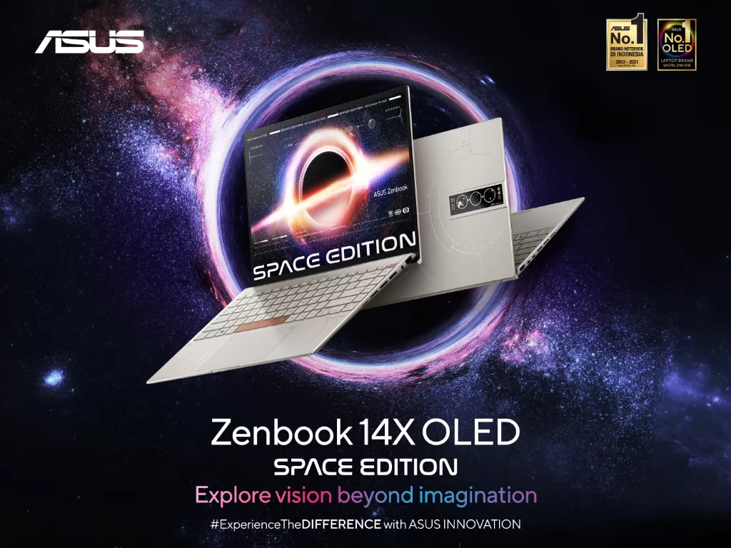 Zenbook 14X OLED Space Edition. (Dok. ASUS)
