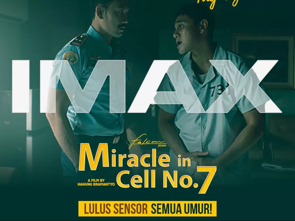 Miracle in Cell No. 7 tayang di IMAX (Twitter/cinema21)