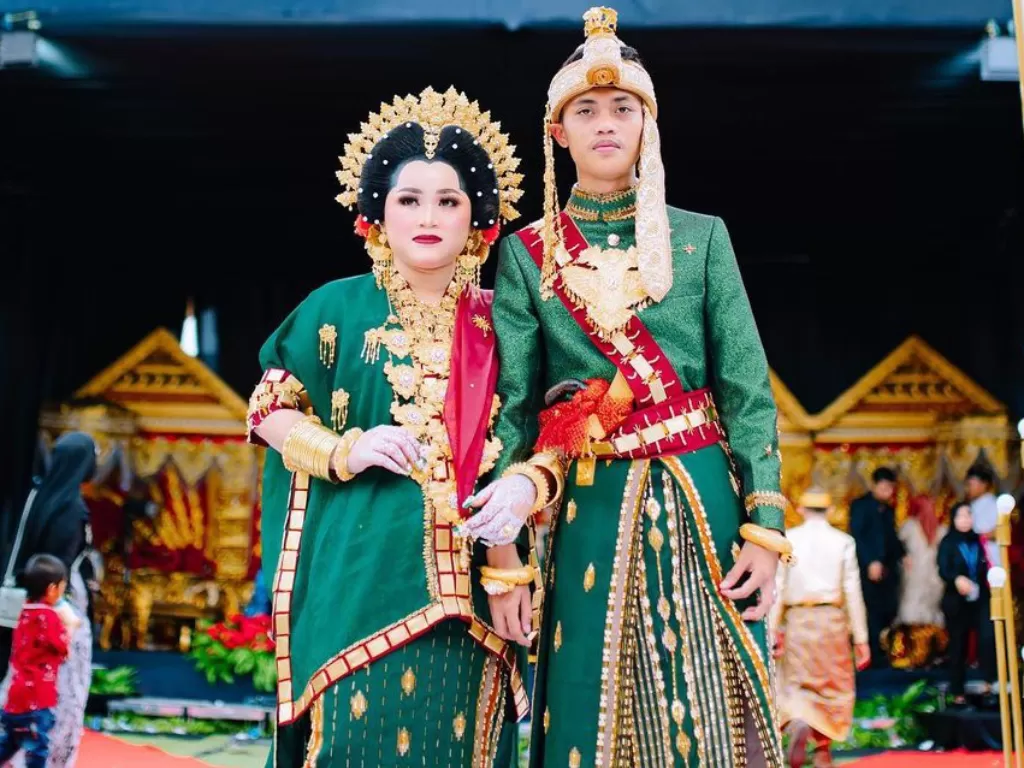 Pernikahan mewah di Pinrang. (Z Creators/Asri Mursyid)