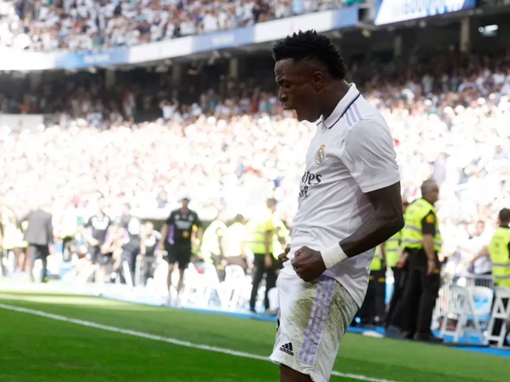 Penyerang Real Madrid Vinicius Jr. (REUTERS/Susana Vera)