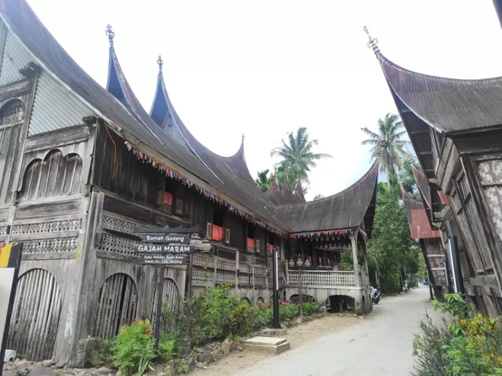 Rumah Gadang Gajah Maharam, Solok Selatan. (Z Creators/Sri Lili Syaf Putri)