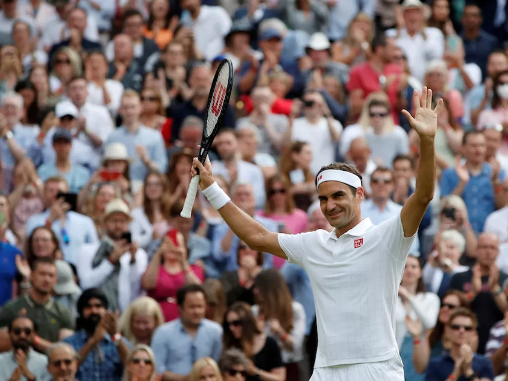 Legenda Tenis, Roger Federer (REUTERS/Paul Childs)