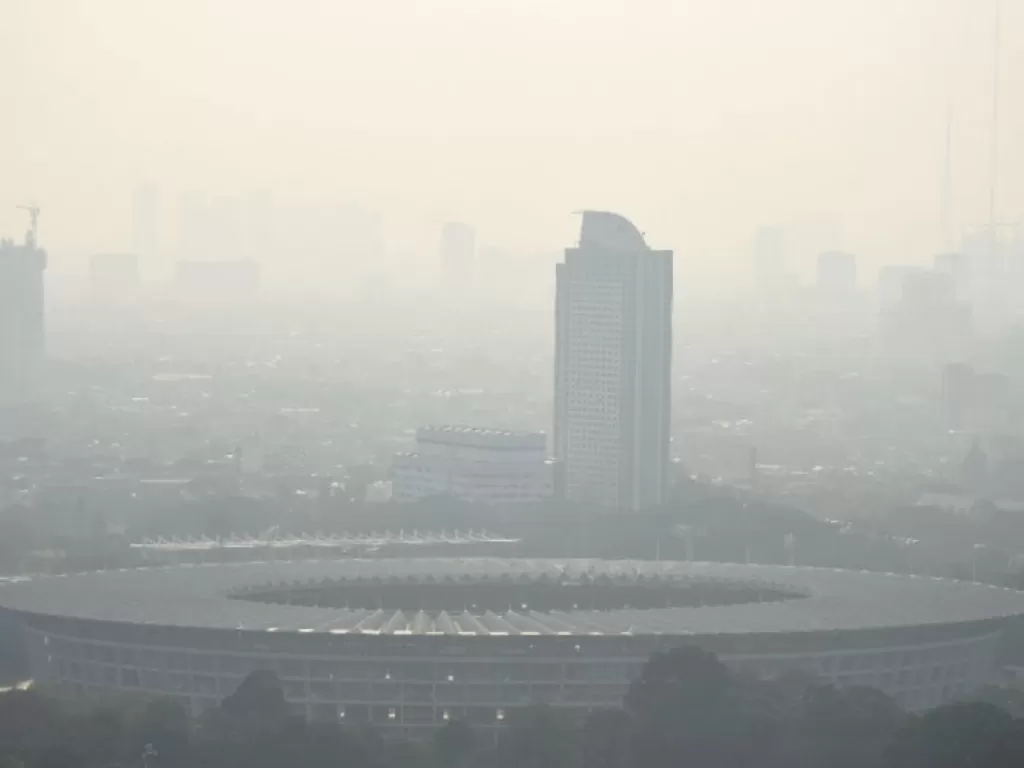 Ilustrasi Pencemaran Udara (ANTARA/M Risyal Hidayat)