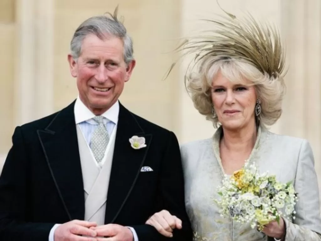 Pernikahan Raja Charles III dan Camilla. (People)