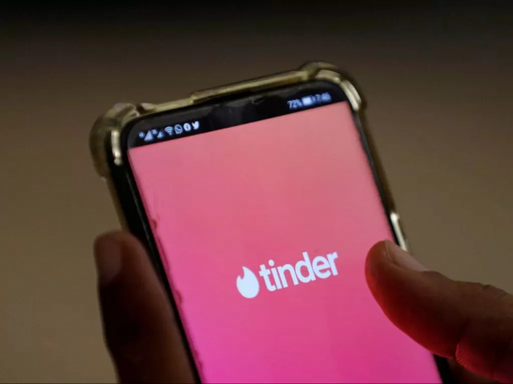 Aplikasi dating, Tinder. (REUTERS/Akhtar Soomro)