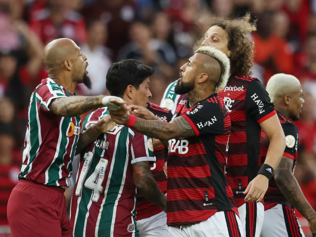 Flamengo vs Fluminese (REUTERS/Sergio Moraes)
