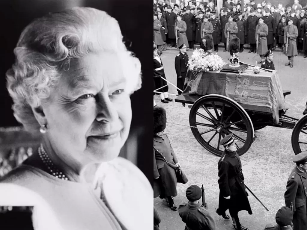 Prosesi Pemakaman Ratu Elizabeth II. (Instagram/theroyalfamily)