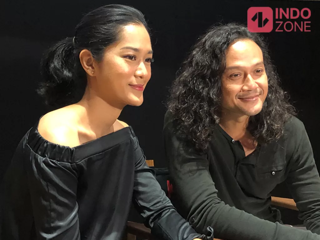 Dwi Sasono dan Prisia Nasution press conference World Cinema Wekk di CGV FX Sudirman, Kamis (22/9). (INDOZONE/M. Rio Fani)