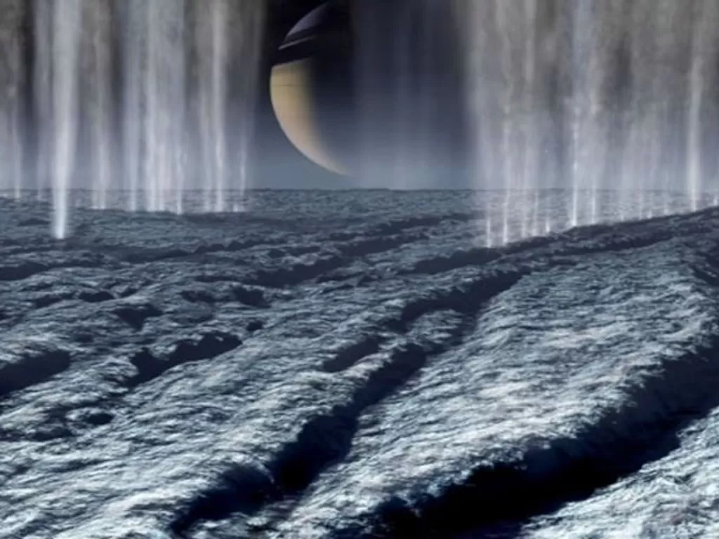 Laut di bulan Saturnus, Enceladus (saturn.jpl.nasa.gov)