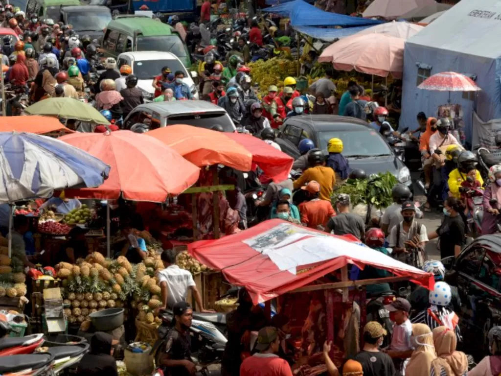 Sebanyak 10 pasar di Jakarta direvitalisasi (ANTARA/Ardiansyah)