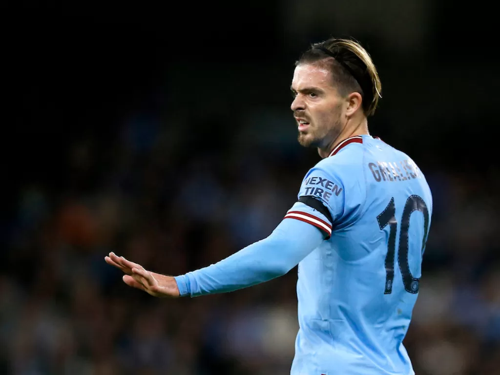 Pemain Manchester City, Jack Grealish (REUTERS/Craig Brough)