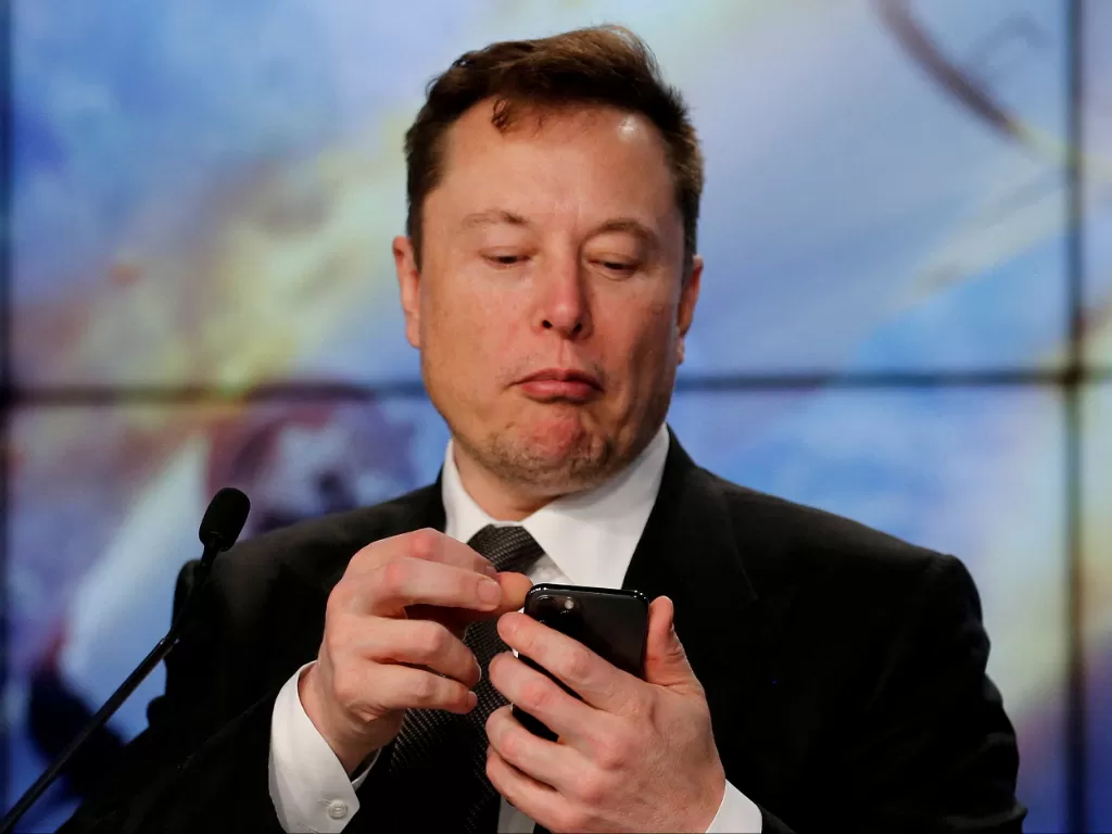 Ilustrasi Elon Musk. (REUTERS/Joe Skipper)