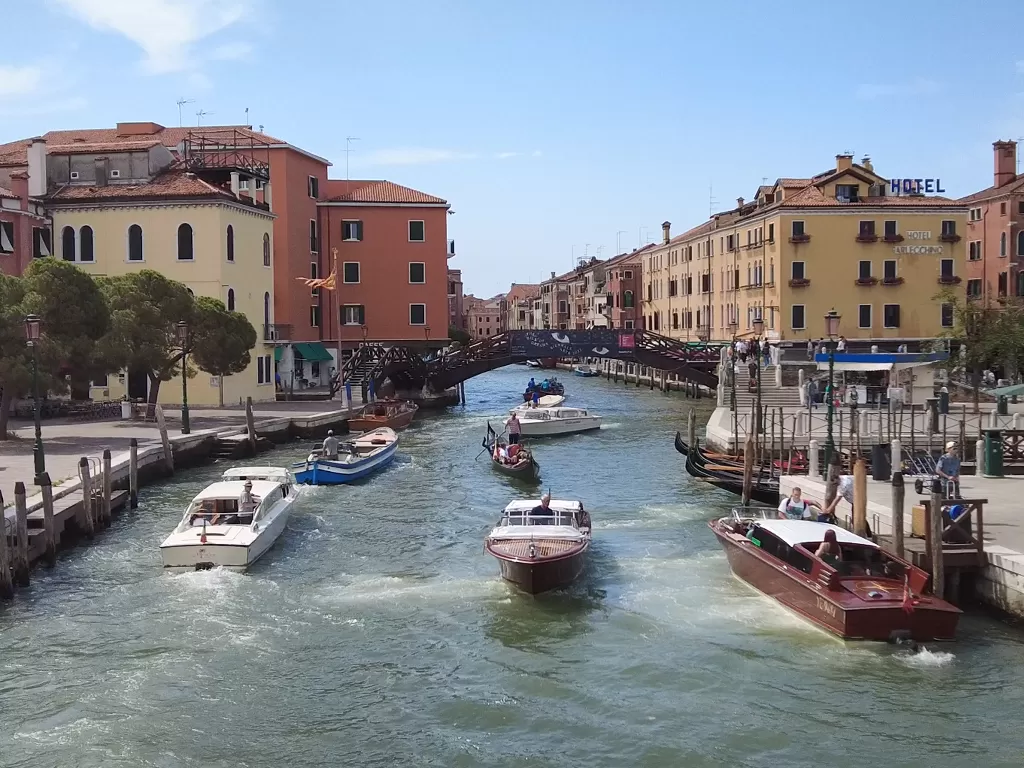 Suasana Kota Venesia, Italia. (Z Creators/Arnie Simanjuntak)