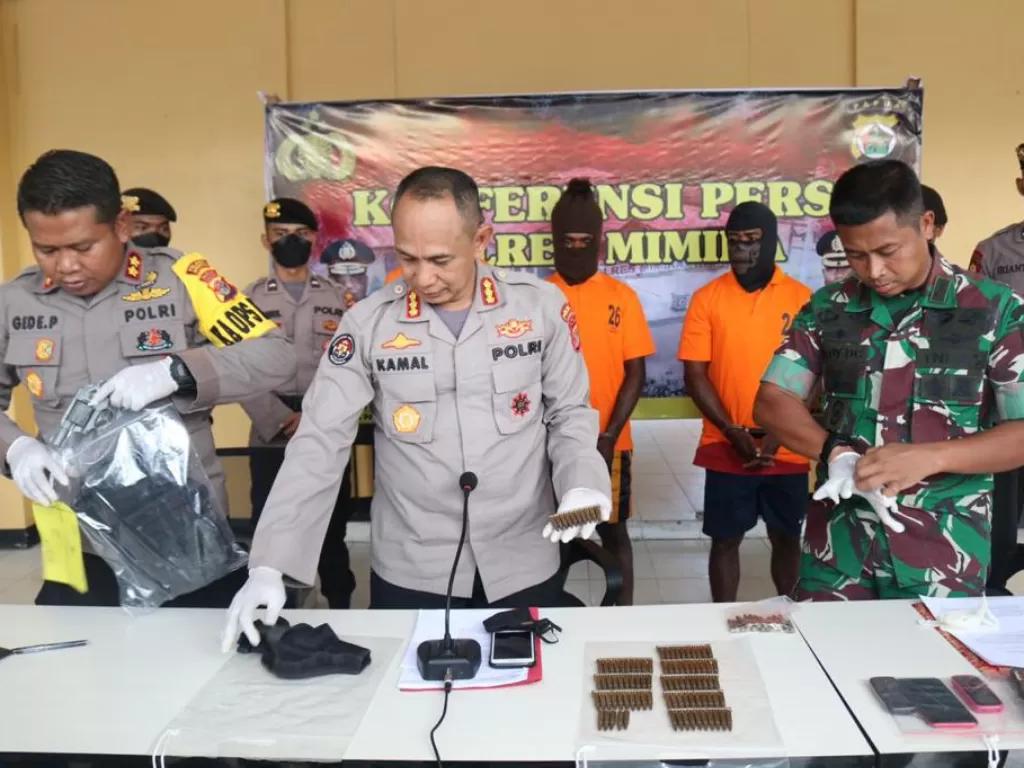 Polisi membongkar rekam jejak kriminal dari Ketua Komite Nasional Papua Barat (KNPB) (Dok. Divisi Humas Polri)