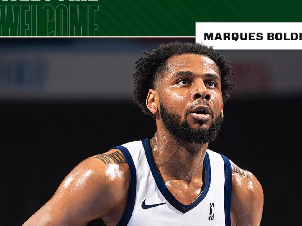 Marques Bolden bergabung dengan Milwaukee Bucks (Twitter/@Bucks)