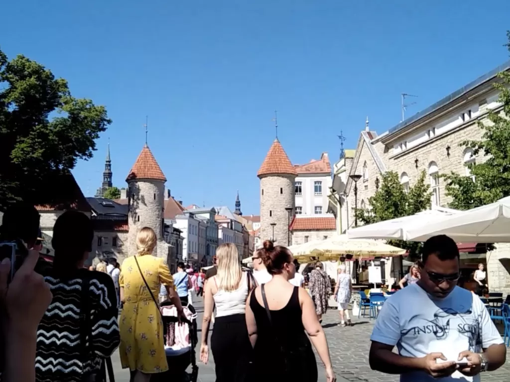 Suasana di Kota Tua Tallinn (Z Creators/Reja Dalimunthe)