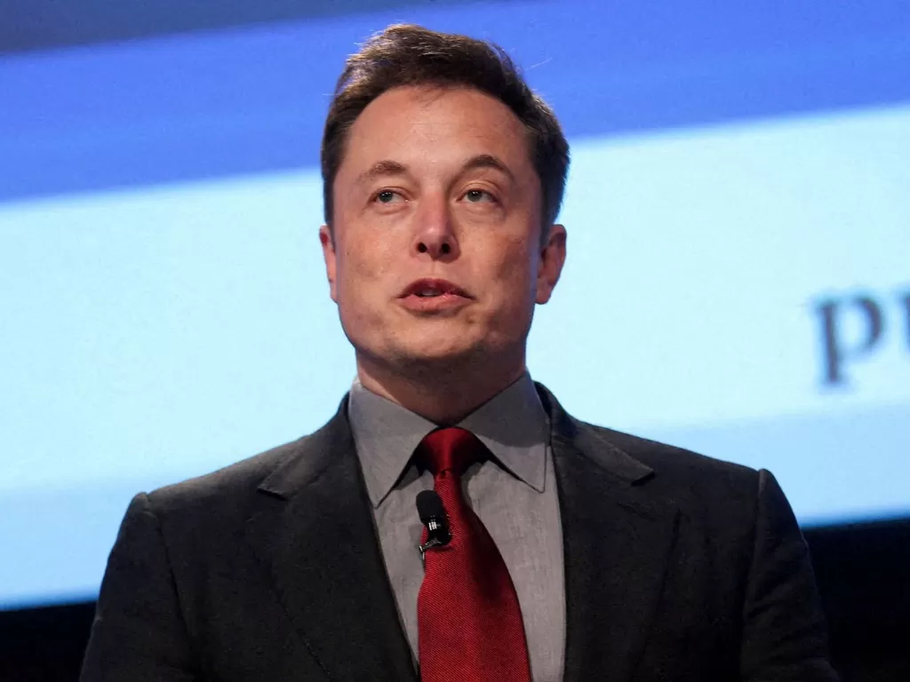 Ilustrasi Elon Musk. (REUTERS)