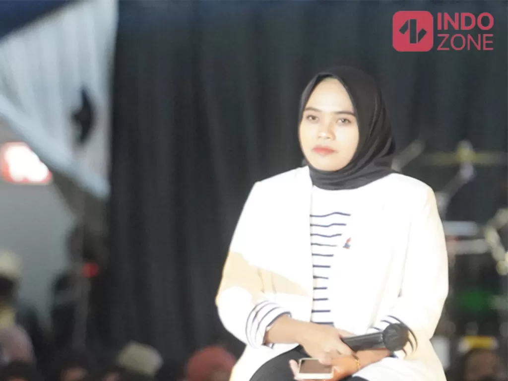 Nurul Ummah saat menjadi speaker dalam acara Your Voice Matters (INDOZONE)