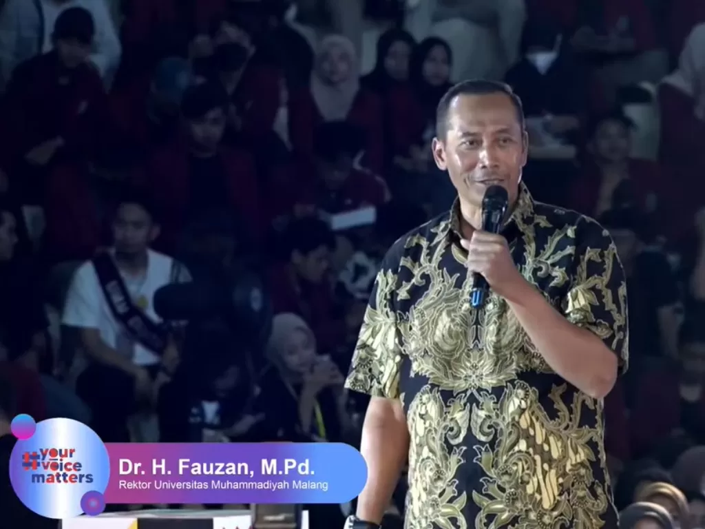 Rektor Universitas Muhammadiyah Malang (UMM) Dr. H. Fauzan, M.Pd (Indozone)