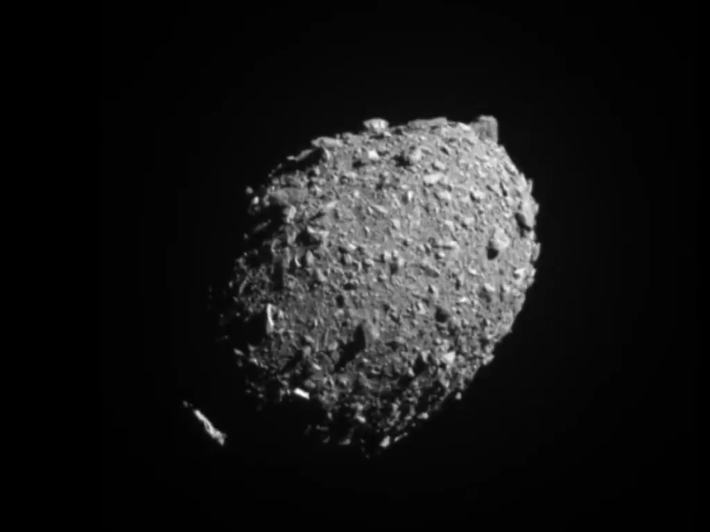 Misi NASA tabrakan pesawat ke asteroid. (Dok. NASA)