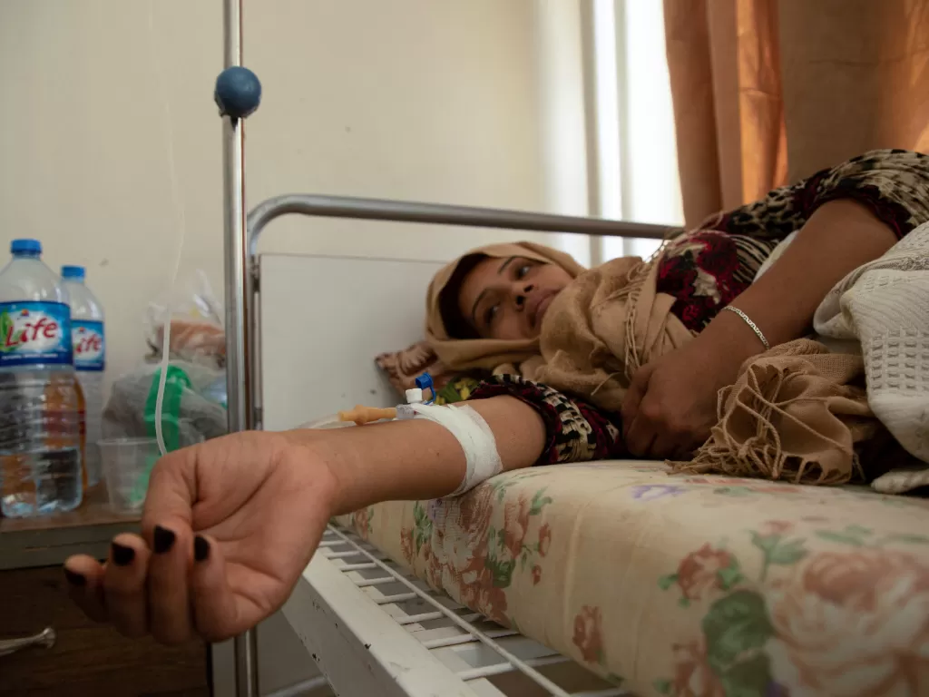 Wabah Kolera di Suriah. (REUTERS/Orhan Qereman)