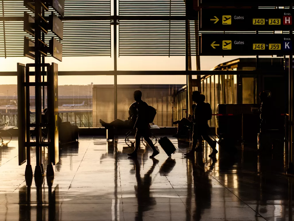 Ilustrasi bandara. (FREEPIK/HelloDavidPradoPerucha)