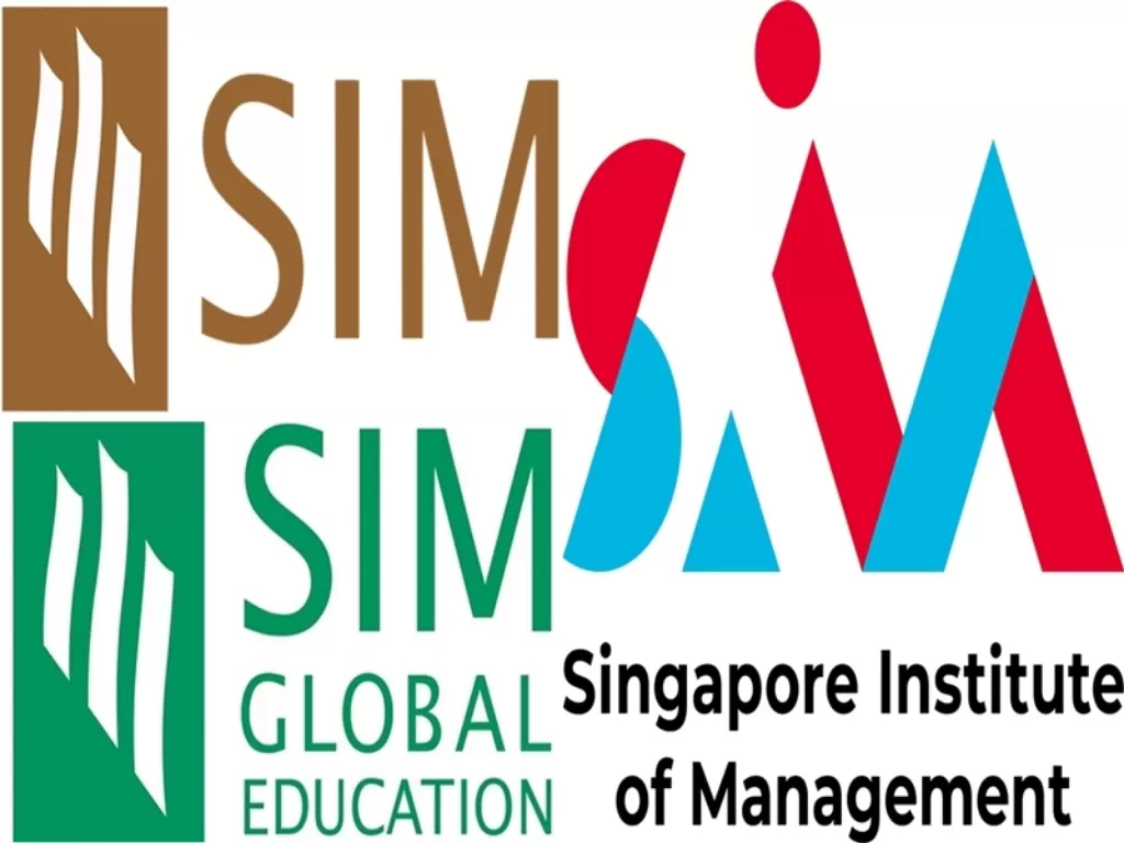 Kiri: Logi SIM yang lama. (Sun Education)/ Kanan: Logo SIM terbaru. (Dok. Singapore Institute of Management)