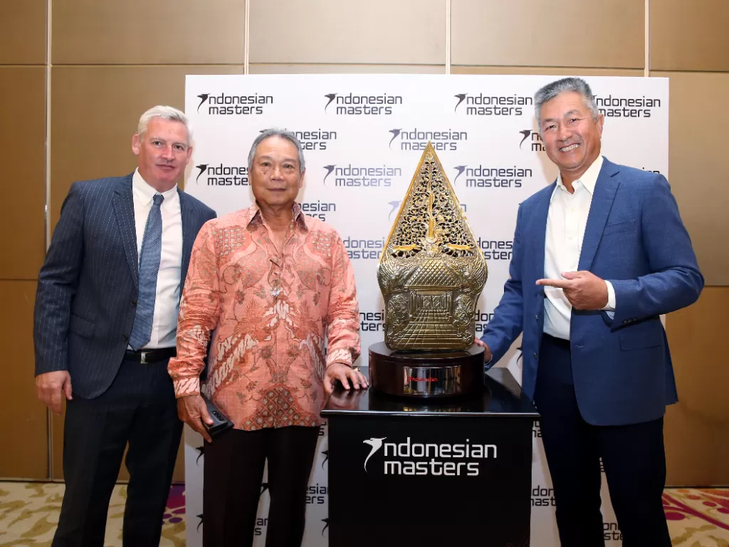 Konferensi pers turnamen golf Indonesian Masters 2022, Kamis (29/9/2022). (Dok. Indonesian Masters 2022)