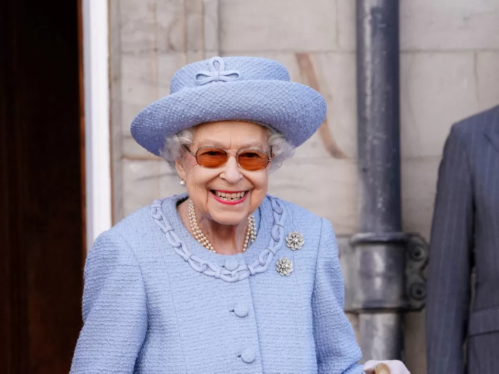 Penyebab kematian Ratu Elizabeth II karena umur yang sudah tua. (REUTERS/Jane Barlow)
